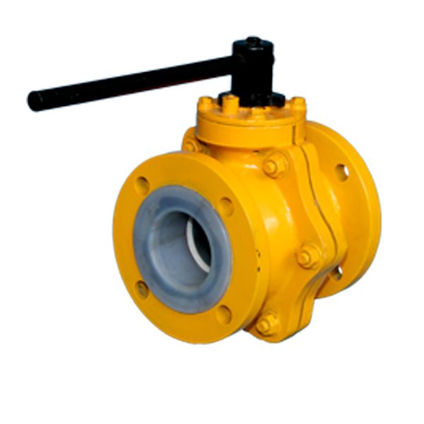 FEP / PFA LINED HAND OPERATED & GEAR OPERATED STAINLESS STEEL / SPARROW GREY IRON (SGI) 2Pc. DESIGN BALL VALVE